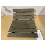 Noble House Jordyn 35" Wooden Barstool, Set of 2, Gray and Black Finish (Used, Attempted To Assemble)