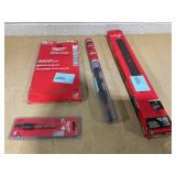 LOT OF 5 Miscellaneous Milwaukee Power Tool Accessories