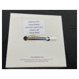 Laura Ashley Womens Gold 5pc Watch and Jewelry Set