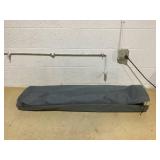 Outsunny Folding Polyester Large Cot 74x25in