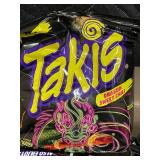 TX 5 - Takis Dragon Sweet Chili Chips - 20-Count Box