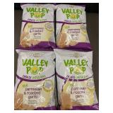 TN - Valley Pop Parmesan & Roasted Garlic Popcorn - Cheesy Infusions 4-Pack 6 oz