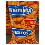 TS - DIANA Quesitos Cheese Flavored Snack Small - 24 Bags Box