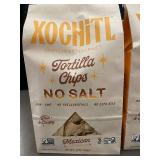 TN 3 - Xochitl Tortilla Chips No Salt - Mexican Style Totopos 12 oz (Lot of 4)
