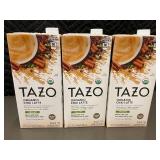 Trol - TAZO Organic Chai Latte - Black Tea Concentrate - 32 fl oz (946 mL) - Lot of 3