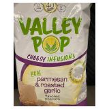 TN - Valley Pop Parmesan & Roasted Garlic Popcorn - Cheesy Infusions 4-Pack 6 oz