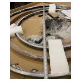 Chandelier - 4-Ring Circular Ceiling Light, 40 in Dia