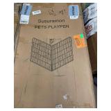 Susuramon Pets Playpen - 16-panel, 28 in W x 48 in H