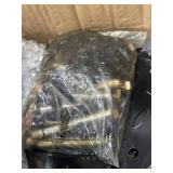 Five-Step Pedal Support Assembly with Main Support - Black Metal Hardware Kit