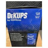 DeKUPS by DeVilbiss Reusable Sleeve & Lid Kit (2) - SX1068 Roller Handle - CQ24-1496 A/C Hose 10 Pack