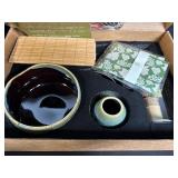 Annie & Mia Design Tea Set - Ceramic Bowl & Accessories