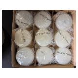 36x Floating Candles - White