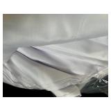 Polyester Tablecloths 54 x 106 in Rectangular White