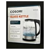Cosori GK172-CO 1.7L Glass Electric Kettle - Cordless, 7-Cup Capacity