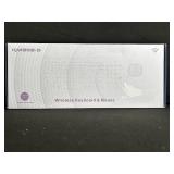 KM203-D Wireless Keyboard & Mouse - 2.4G USB Receiver Included - Keyboard with Holder