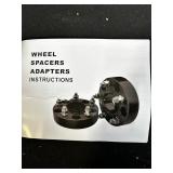 KESSOCCO Wheel Spacers 1.5 Inch Thick 4x110 Silver - 4 Pack Without Lip Hub