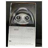 Hussar Ceramic Space Heater 1500W - 3-Setting Thermostat & Auto Shutoff