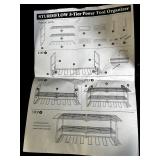 Sturdiflow 3-Tier Power Tool Organizer - 26 in L x 7.6 in W x 8.2 in H