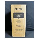 HNS Adjustable Bed Risers 6-Pack - Heavy-Duty, 1,300 lbs Capacity, Polypropylene