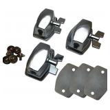 Ross Percussion Tom/Floor Tom Leg Brackets - Chrome - New X002H0NBRR