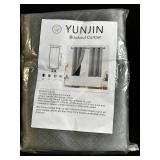 YUNJIN Blackout Curtain 2-Pack - 42in Panels for Window Darkening