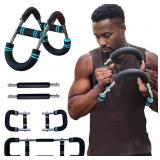 Oscillating Slim Dip Bar - Foam-Grip Handles for Upper-Body Home Gym Workouts