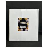 Black & Gold Happy Birthday Party Supplies Set - Plates Cups Napkins Utensils