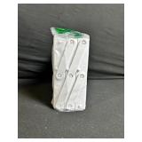 Multi-Level Drawer Organizer - White Plastic, 3-Level Stackable Storage Tray