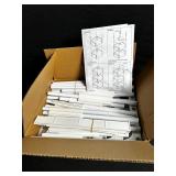 Fiducial Home Closet Organizer Shelving Kit - White Plastic Components