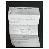 YAJUXIU Rustic Curtain Rod Set - 30-120 Inches - Gold