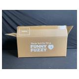 Funny Fuzzy Brown Medium Pet Bed - New in Plastic