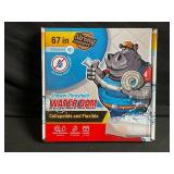 Hippo Dam Shower Threshold Water Dam - 67 in, Transparent, Collapsible & Flexible