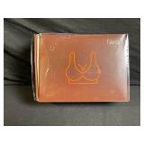 Falorda Open Chic Seamless Wireless Bra - Large Nude Pink