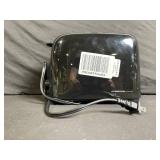 Ovente 2-Slice Toaster - Black with Browning Dial & Cancel