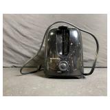 Ovente 2-Slice Toaster - Black with Browning Dial & Cancel