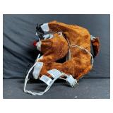 Rudolph 18in 3D Pre-Lit LED Yard Art Reindeer - Outdoor Christmas Decor