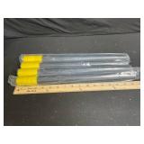 X004FEKGXZ Garden Planting Hoe Tool - Black - 4-Piece Extension Handle Kit - New