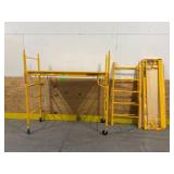 Metaltech Multipurpose 6ft. Baker-Style Scaffold, 1100-Lb. Capacity, Steel, Model# I-CISC MSRP $269.99