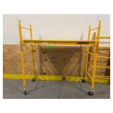Metaltech Multipurpose 6ft. Baker-Style Scaffold, 1100-Lb. Capacity, Steel, Model# I-CISC MSRP $269.99