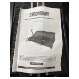 Strongway 48in. Quick-Assemble Lawn Sweeper