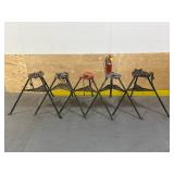 RIDGID Lot of 5- Tristands