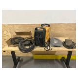 Klutch Dual-Voltage MIG/Flux-Core/TIG/Stick Multi-Process 4-in-1 Welder with Inverter Technology, LCD Display and Spool Gun, 120/230 Volts, 240 Amp Max., MIG Ready