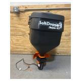 Buyers Products SaltDogg, 4.4 Cu Ft Truck Tailgate Mounted Rock Salt Spreader w/ Lid, Load Capacity 330 lb, Max. Spread Width 40 ft, Model# TGSUVPROA