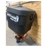 Buyers Products SaltDogg, 4.4 Cu Ft Truck Tailgate Mounted Rock Salt Spreader w/ Lid, Load Capacity 330 lb, Max. Spread Width 40 ft, Model# TGSUVPROA