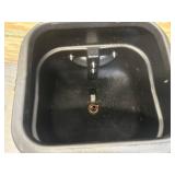 Buyers Products SaltDogg, 4.4 Cu Ft Truck Tailgate Mounted Rock Salt Spreader w/ Lid, Load Capacity 330 lb, Max. Spread Width 40 ft, Model# TGSUVPROA