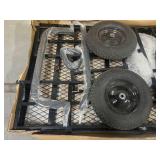 Strongway Steel Utility Cart, 1500-Lb., 12 Cu. Ft. Capacity, 52in.L x 34.7in.W x 30.5in.H MSRP $229.99