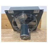 Exhaust Fan: 16 in Blade, 2 Speed, 1/4 hp, Totally Enclosed Air Over, 2,380 cfm, 115V AC, 1 ph MSRP $355