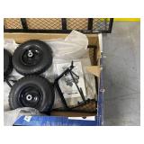 Strongway Lot of 2- 1400 LB Capacity Steel Carts