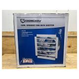 Strongway Heavy-Duty Fully Enclosed Direct Drive Shutter Exhaust Fan 18in. 2 800 CFM 120 Volts 4 Blades