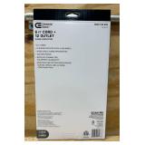 Commercial Electric 6 FT Cord + 12 Outlet Surge Protector